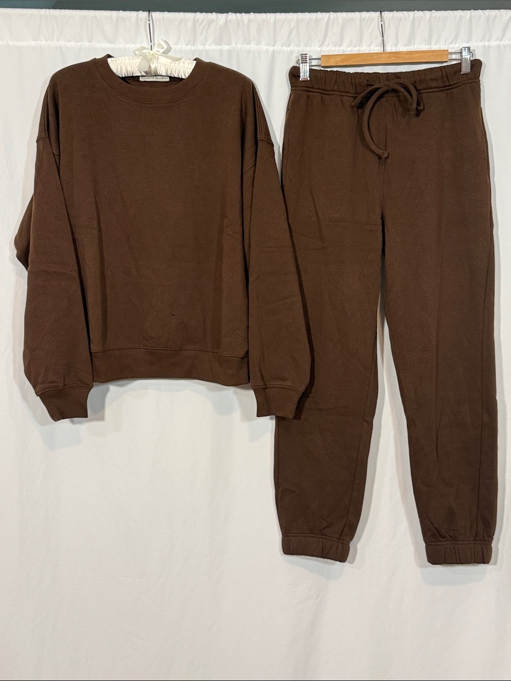 Zenana Brown Women's Jogger Set (with marking)